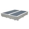 Cama Base Box Casal Bipartido Branco Sintético 30x138x188 - 1