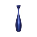 Ver imagem 3 de Vaso Decorativo de Mesa de Cerâmica Azul Royal Vanguard Grande 40,5x12x7 cm
