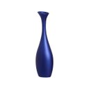 Ver imagem 4 de Vaso Decorativo de Mesa de Cerâmica Azul Royal Vanguard Grande 40,5x12x7 cm