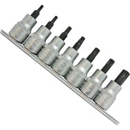 Jogo de Soquete 1/2 T20 a T50 Torx Gedore Red Curto 7 Peças - 4