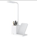 Ver imagem 1 de Luminária de Mesa Flexível Led Porta Caneta com Carregamento Sem Fio Branco EMBU LED