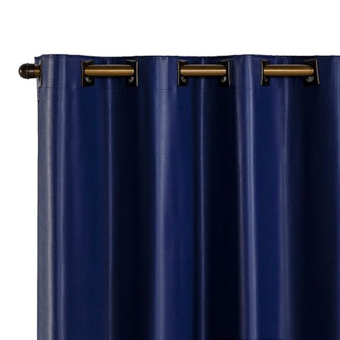 Cortina Blackout Pvc Corta 100 % a Luz 2,80 X 1,60 Marinho