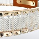 Ver imagem 2 de Plafon Nordecor Gulty 2901 Led Bivolt Ouro Brilho Ouro Brilho 2901