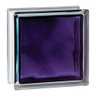 Tijolo Bloco de Vidro Colors 19x19x8 Un Tradestar Roxo - 1
