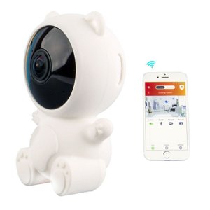 Camera Espiã Urso Panda Wifi 360 Inteligente com Audio Ip