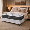 Ver imagem 2 de Colchao Casal 1.0.0 D33 138x188cm Airtech Grafite Ortobom