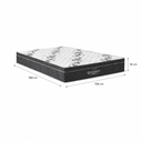 Ver imagem 4 de Colchao Casal 1.0.0 D33 138x188cm Airtech Grafite Ortobom