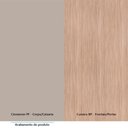 Ver imagem 3 de Armário Aéreo 60cm 2 Portas Stylo Luciane Móveis Cinammon-cumaru