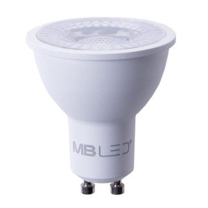 10 Lampada Led 3000k 6W Dicroica Mr16 Branco Quente Lup06