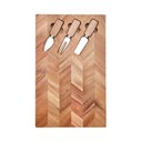 Ver imagem 1 de Tábua para Frios 4 Peças Chevron Member's Mark