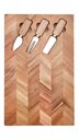 Ver imagem 1 de Tábua para Frios 4 Peças Chevron Member's Mark