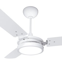 Ventilador de Teto Valen Led Branco 3 Pás Ventex 220v - 6