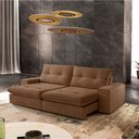 Ver imagem 1 de Sofá Athenas Veludo 02 Módulos 120 Cm B25cm Meu Sofá Online
