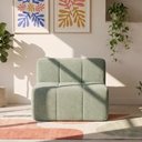 Ver imagem 1 de Sofá Modular Central 1 Lugar 84cm Sync Kappesberg Boucle Menta