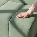 Ver imagem 5 de Sofá Modular Central 1 Lugar 84cm Sync Kappesberg Boucle Menta