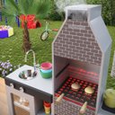 Ver imagem 6 de Churrasqueira Infantil Mini Chefe - Cinza