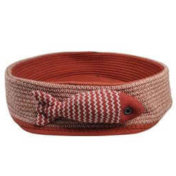 Cama Gato Arranhador Ninho Cestinho Rasqueavel Pelino Pet Animais Estimaçao Peixinho Confortavel Div - 4