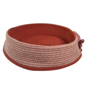 Cama Gato Arranhador Ninho Cestinho Rasqueavel Pelino Pet Animais Estimaçao Peixinho Confortavel Div
