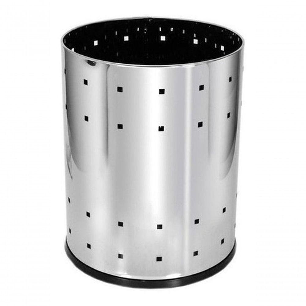 Lixeira Telada Aço Inox 22 Litros Home e Office B9 Inox - 1