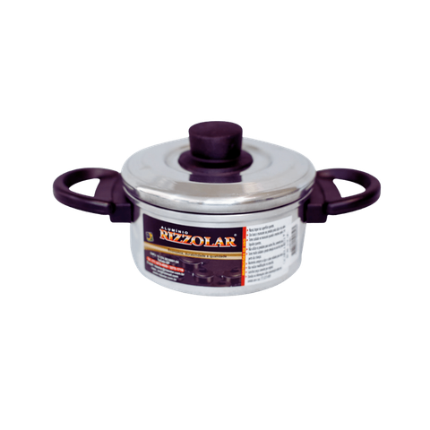 Caçarola Reta Polida Nº 18 com Tampa de Alumínio Rizzolar: a Escolha Perfeita para Preparar Refeiçõe