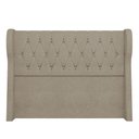 Ver imagem 6 de Cabeceira Casal King Cama Box 195cm Malva I02 Bouclê Capuccino - Mpozenato