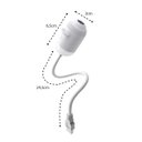 Ver imagem 2 de Luminaria Mini Projetor Holografico USB Galaxia Ceu Estrelas Galaxias Sono Tranquilo Iluminacao Deco