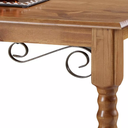 Ver imagem 4 de Aparador para Sala com Pés Torneados 2 Gavetas Inferiores 1028 Linz Móveis - Imbuia Glazer