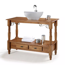 Ver imagem 5 de Aparador para Sala com Pés Torneados 2 Gavetas Inferiores 1028 Linz Móveis - Imbuia Glazer