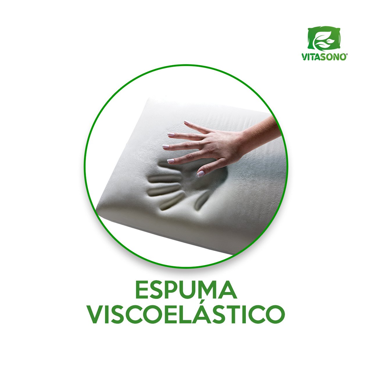 Travesseiro Ergonômico Memory Visco Vitasono Fix Emma Nasa Ortopédico - 3