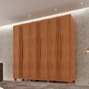 Ver imagem 1 de Guarda Roupa Casal Dunas 6 Portas e 2 Gavetas Mdf Moderna Naturalle