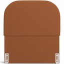 Ver imagem 3 de Cabeceira Cama Box 100cm Orgânica Lanna W01 Bouclê Terracota - Lyam Decor