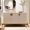 Ver imagem 3 de Conjunto Mesa de Centro e Buffet Rogers Off White