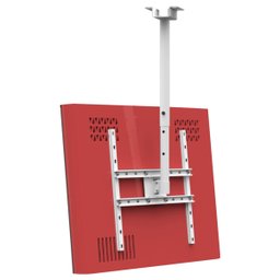 SUPORTE TETO TV 10" a 65" VESA 600X400 GIRO 360° BRANCO - 3