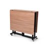 Mesa Super Prática Natural com Rodinhas 143cm - 4