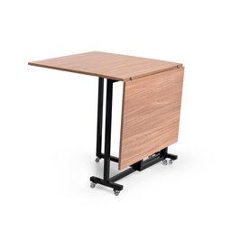 Mesa Super Prática Natural com Rodinhas 143cm - 3