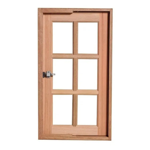 Janela Pivotante Capelinha 100 (a) X 0,45 (l) de Madeira Eucalipto Tratado Cx. 10