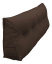 Ver imagem 4 de Almofada Cabeceira Mel Cama Casal 140cm Encosto Suede:Marrom-Escuro/Suede