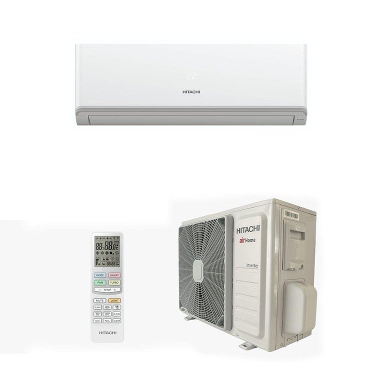 Ar Condicionado Split Hi Wall Inverter Hitachi Airhome 18.000 Btus Quente e Frio 220v R-32 Ar Condicionado Split Hi Wall Inverter Hitachi Airhome 18.000 Btus Quente e Frio 220v R-32