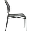 Ver imagem 5 de Cadeira em Aço Carbono e Corda Náutica em Polietileno para Área Externa Leme