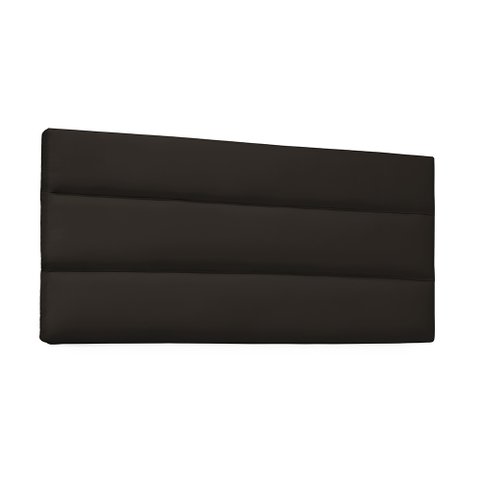 Cabeceira Painel La Italiana para Cama Box Queen 160 Cm Corino - D’Rossi - Marrom