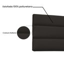 Ver imagem 3 de Cabeceira Painel La Italiana para Cama Box Queen 160 Cm Corino - D’Rossi - Marrom