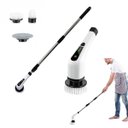 Ver imagem 1 de Escova de Limpeza Eletrica 25W Sem Fio Recarregavel Giratorio Esfregao Rotativo Potente Faxina Casa 