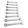 JOGO DE CHAVE COMBINADA STELS COM CATRACA 8PCS - 1