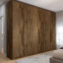 Ver imagem 1 de Guarda-roupa Casal Madalena 6 Portas 6 Gavetas 100% Mdf - Panorama Móveis
