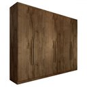 Ver imagem 3 de Guarda-roupa Casal Madalena 6 Portas 6 Gavetas 100% Mdf - Panorama Móveis