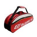 Ver imagem 1 de Raqueteira Profissional Vermelha Mochila Esportiva Multiuso para Tenis Beach e Badminton com Bolsa D