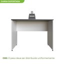 Ver imagem 4 de Mesa para Escritório 120cmx60cm