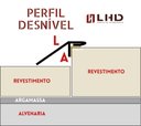 Ver imagem 3 de Perfil Desnível, Aço Inox 304, Escovado, 10 Mm - 40 X 2980 Mm