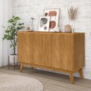 Ver imagem 6 de Balcao Buffet Ares 3 Portas 122 Cm Nature Tebar