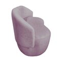 Ver imagem 4 de Kit Namoradeira + 2 Poltronas Decorativa Beatriz Orgânica Veludo Rosê